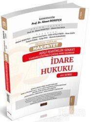 Orijinal Sorular Hakimiyet Adli Hakimlik Sınavı İdare Hukuku Çıkmış Soru Bankası - Savaş Yayınları