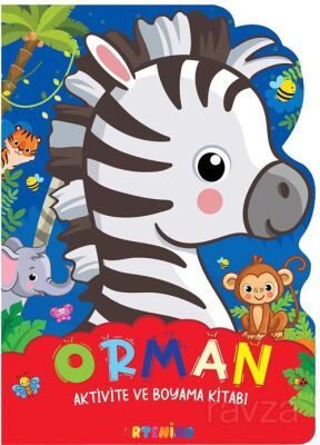 Orman / Aktivite ve Boyama Kitabı - 1