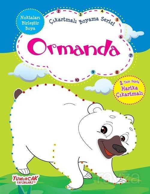 Ormanda / Çıkartmalı Boyama Serisi - Yumurcak Yayınları