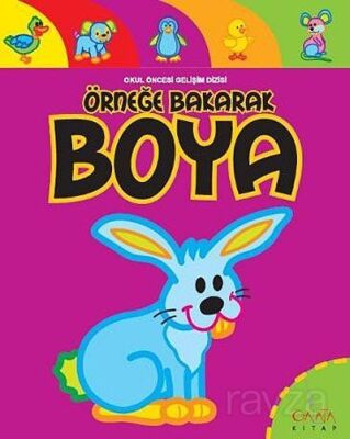 Örneğe Bakarak Boya - Hayvanlar 2 (Tavşan) - 1