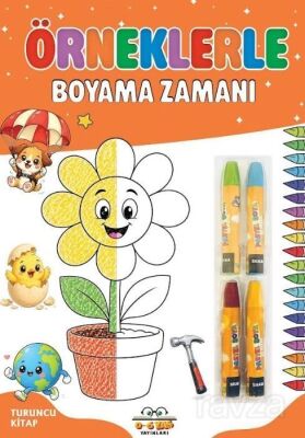 Örneklerle Boyama Zamanı - Turuncu Kitap - 1