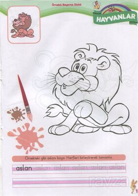 Örnekli Boyama Dizisi Renkli (10 Kitap Set) - 2