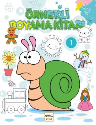 Örnekli Boyama Kitabı-1 - 1