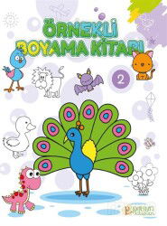 Örnekli Boyama Kitabı 2 - Pırıltı Kitapları