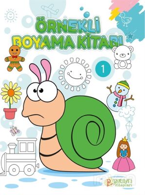 Örnekli Boyama Kitabı 1 - 1