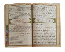 Orta Boy 41 Yasini Serif Arapça Türkçe Okunus Türkçe Meal Satir Alti Tecvid - 4