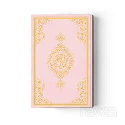 Orta Boy Kur'an-ı Kerim Yeni Cilt (Pembe, Mühürlü) - Hayrat Neşriyat