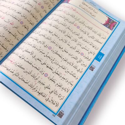 Orta Boy Kurani Kerim Makrepli Mavi - 5