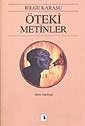 Öteki Metinler - Metis Yayınları