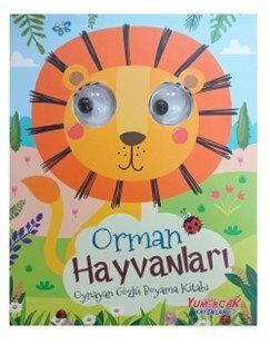 Oynayan Gözlü Boyama Kitabı / Orman Hayvanları - 1