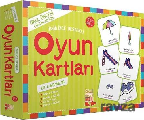 Oyun Kartları - Zıt Kavramlar - Nesil Çocuk Yayınları