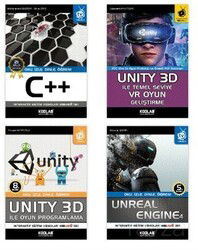 Oyun Programlama Seti 5 (4 Kitap Takım) - Kodlab Yayın