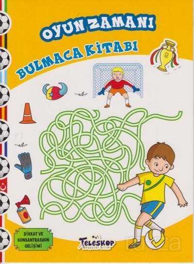 Oyun Zamanı - Bulmaca Kitabı - Teleskop Popüler Bilim