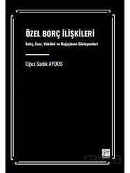 Özel Borç İlişkileri - Gazi Kitabevi