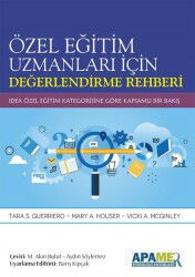 Özel Eğitim Uzmanları İçin Değerlendirme Rehberi - APAMER