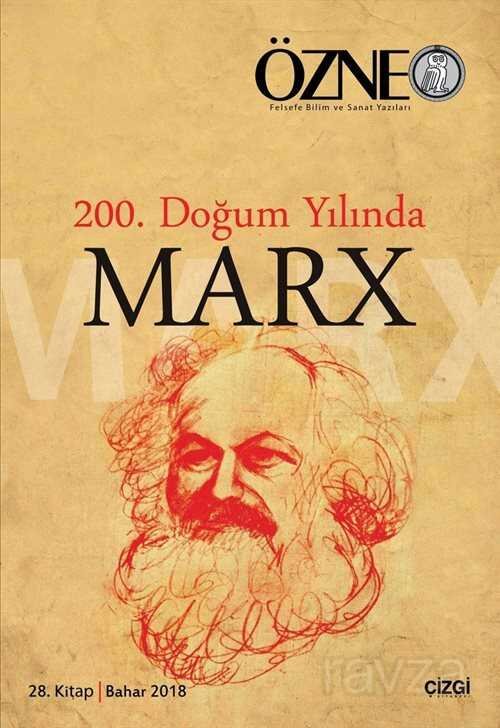 Özne 28. Kitap 200. Doğum Yılında Marx - 1