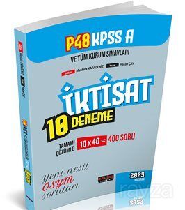 P48 KPSS A Grubu İktisat 10 Deneme - 1