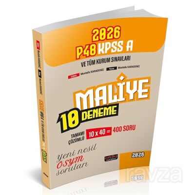 P48 KPSS A Grubu Maliye 10 Deneme - Savaş Yayınları