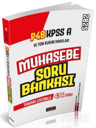 P48 KPSS A Grubu Muhasebe Soru Bankası - Savaş Yayınları - Sınav Kitapları