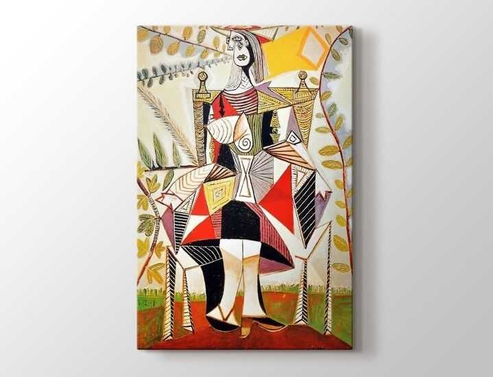Pablo Picasso - Femme au Jardin Tablo |80 X 80 cm| - K4NWS