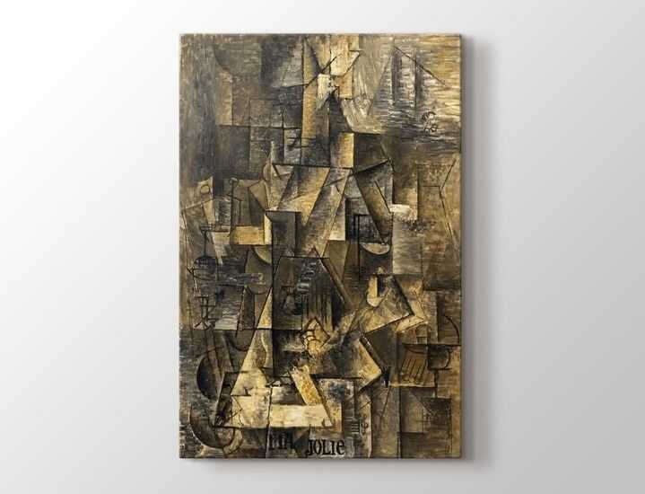 Pablo Picasso - Dora Maar in a Wicker Chair Tablo |50 X 70 cm| - K4NWS