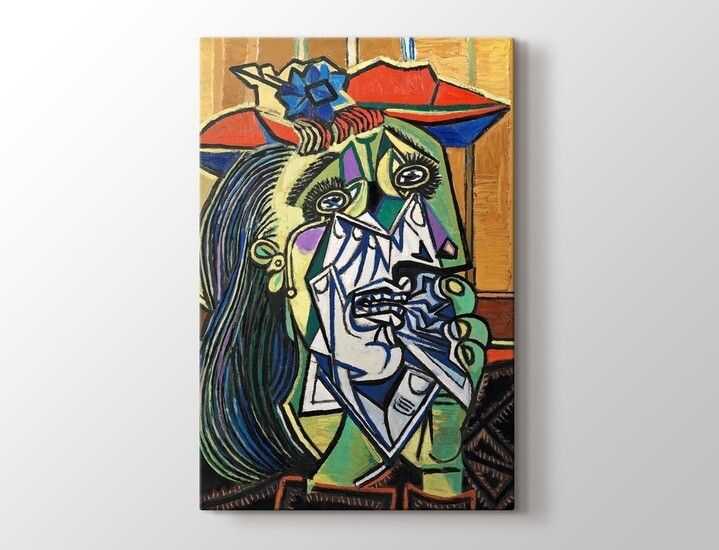 Pablo Picasso - The Weeping Woman - Ağlayan Kadın Tablo |60 X 80 cm| - 1