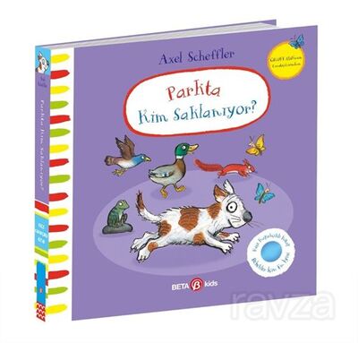 Parkta Kim Saklanıyor? (Keçe Kapaklı kitap) - 1