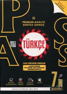 Pass 7. Sınıf Türkçe Soru Bankası - 1