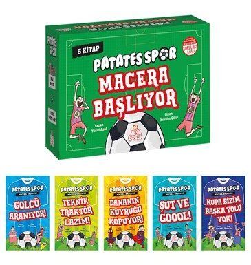 Patatesspor Macera Başlıyor (5 Kitap+Soru Kitapçığı) - 1