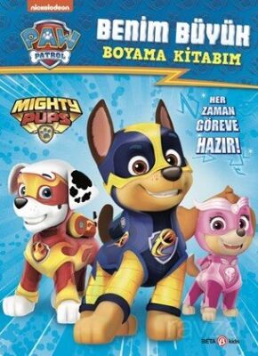 Paw Patrol Benim Büyük Boyama Kitabım - 1