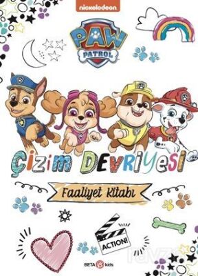 Paw Patrol Çizim Devriyesi Boyama Kitabı - 1
