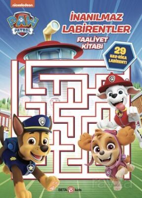 Paw Patrol İnanılmaz Labirentler Aktivite Kitabı - 1