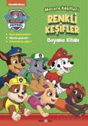 Paw Patrol Macera Kaşifleri Renkli Keşifler Boyama Kitabı - Beta Kids