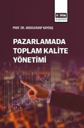 Pazarlamada Toplam Kalite Yönetimi - Eğitim Kitabevi