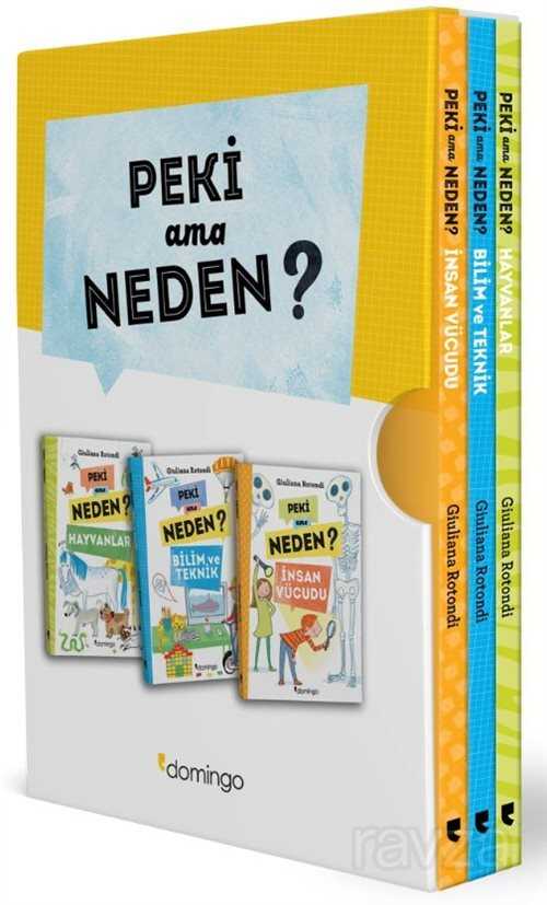 Peki Ama Neden? Seti (3 Kitap) - Domingo Yayınevi Çocuk
