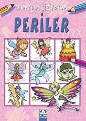 Periler / Adım Adım Çiziyorum - Altın Kitaplar