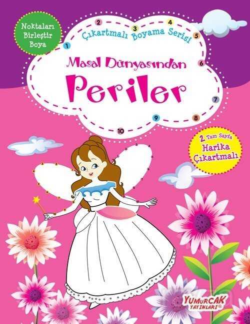 Periler / Çıkartmalı Boyama Serisi - 1