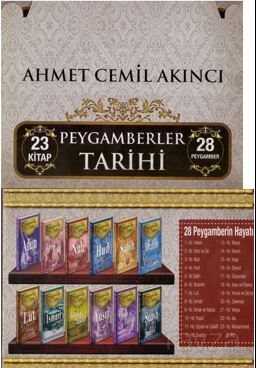 Peygamberler Tarihi 28 Peygamber 23 Kitap Set - Bahar Yayınları