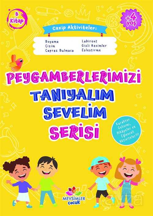 Peygamberlerimizi Tanıyalım-Sevelim Serisi (8 Kitap) - Mevsimler Kitap