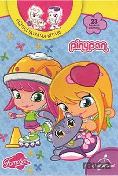 Pinypon Eğlenceli Boyama Kitabı Mavi - 1