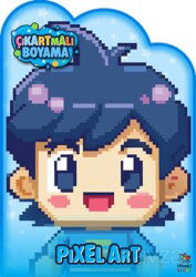 Pixel Art Zamanı Çıkartmalı Boyama Kitabı - İthaki Çocuk