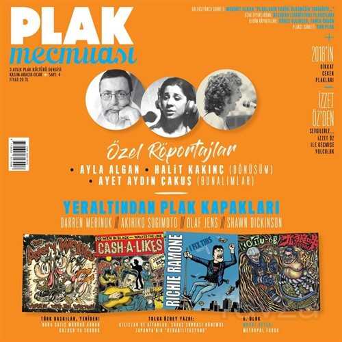 Plak Mecmuası Sayı: 4 Kasım-Aralık-Ocak 2018 - Plak Mecmuası Dergisi