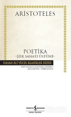 Poetika - Şiir Sanatı Üstüne (Ciltli) - 1
