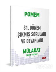Pomem 31. Dönem Mülakat Çıkmış Sorular ve Cevapları - Data Yayınları