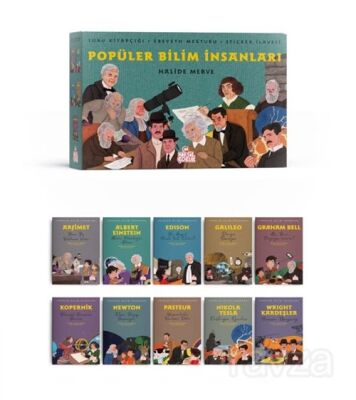 Popüler Bilim İnsanları (10 Kitap) - 1