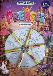 Prenses Boyama Kitabı - 0-6 Yaş Yayınları