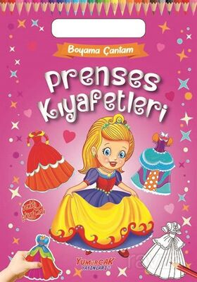 Prenses Kıyafetleri / Boyama Çantam 10 - 1