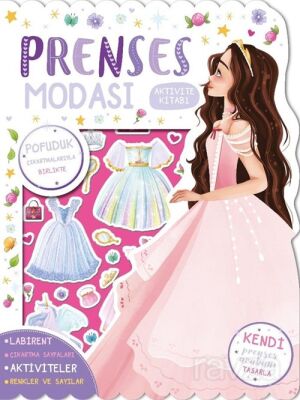 Prenses Modası Çıkartmalı Aktivite Kitabı - 1