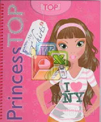 Princess Top My T-Shirts (Pembe) - Çiçek Yayıncılık