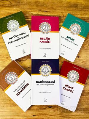 Prof. Dr. Mahmud Es’ad Coşan Kandil Seti (6 Kitap) (Cep Boy) - 1